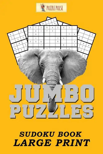 Jumbo Puzzles: Sudoku Book Large Print - Paperback
