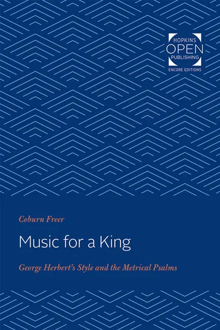 Music for a King: George Herbert's Style and the Metrical Psalms - Paperback