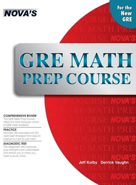 GRE Math Prep Course - Hardcover