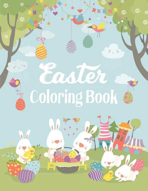 Easter Coloring Book: Adult Coloring Book - Paperback