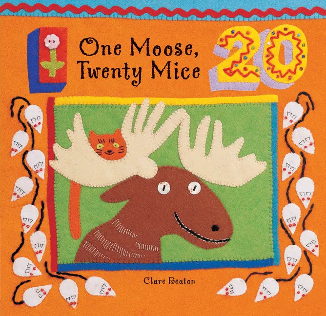One Moose, Twenty Mice - Board Book