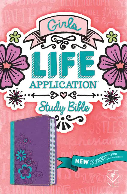 Girls Life Application Study Bible-NLT - Imitation Leather
