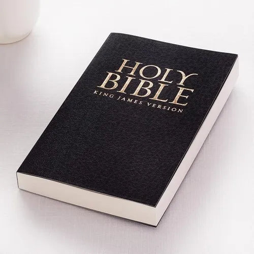 KJV Budget Gift & Award Soft Cover Black - Paperback