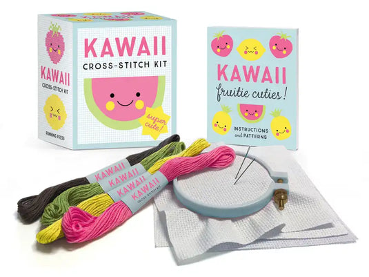 Kawaii Cross-Stitch Kit: Super Cute! - Paperback