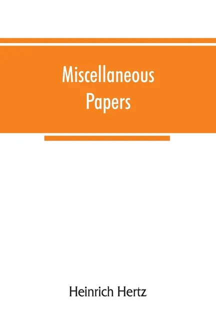 Miscellaneous papers - Paperback