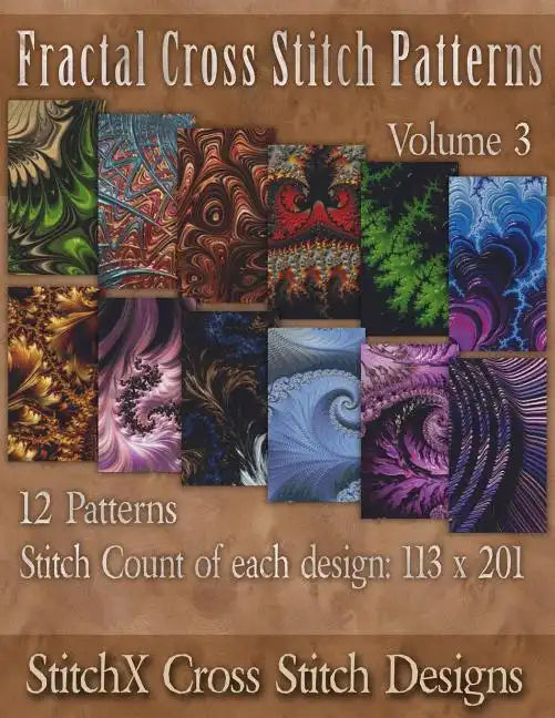 Fractal Cross Stitch Patterns - Paperback