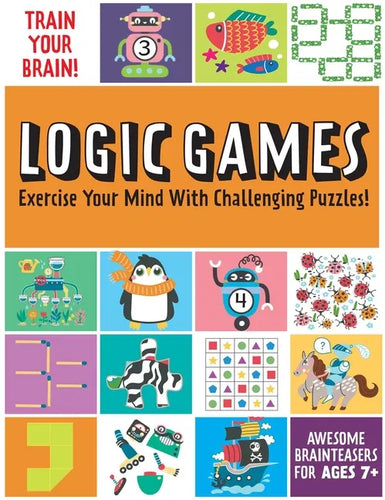 Train Your Brain: Logic Games - Paperback