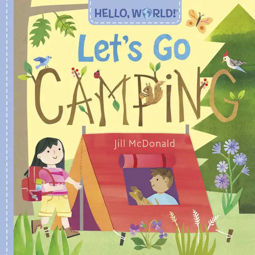 Hello, World! Let's Go Camping - Board Book