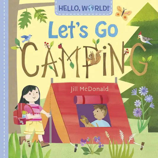 Hello, World! Let's Go Camping - Board Book