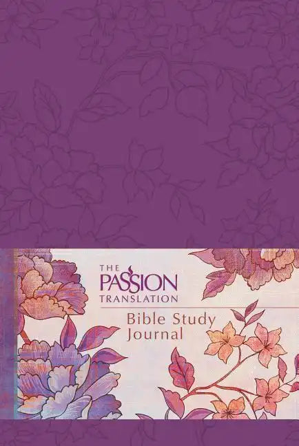 The Passion Translation Bible Study Journal (Peony) - Imitation Leather