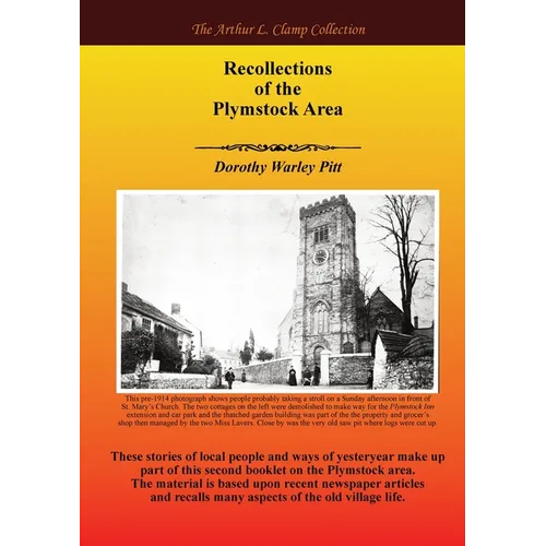 Recollections of the Plymstock Area - Paperback