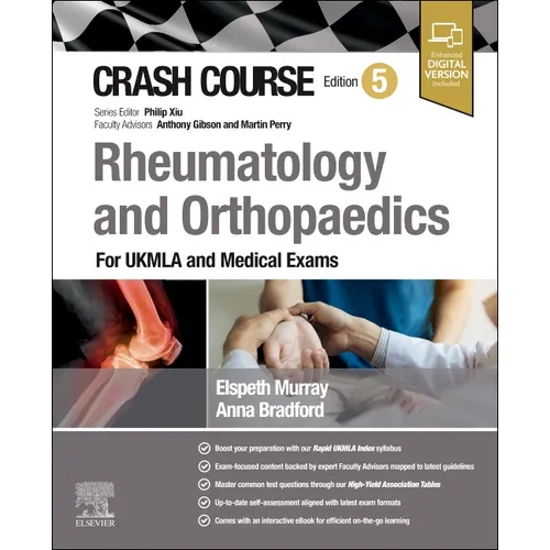 Crash Course Rheumatology and Orthopaedics: For Ukmla and Medical Exams - Paperback