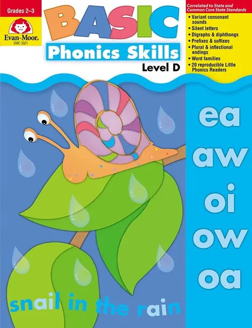 Basic Phonics Skills, Level D: EMC 3321 - Paperback
