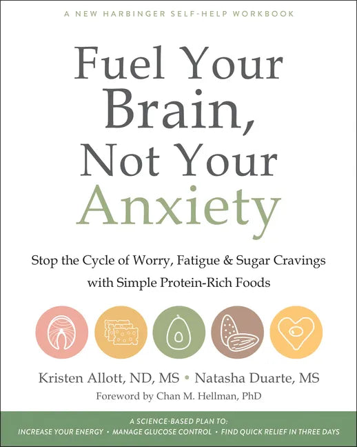 Fuel Your Brain, Not Your Anxiety: Stop the Cycle of Worry, Fatigue, and Sugar Cravings with Simple Protein-Rich Foods - Paperback