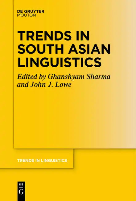 Trends in South Asian Linguistics - Paperback