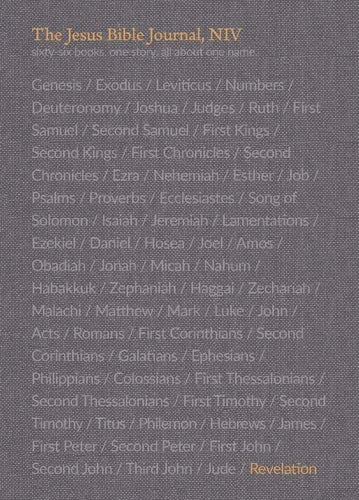 The Jesus Bible Journal, Revelation, Niv, Paperback, Comfort Print - Paperback