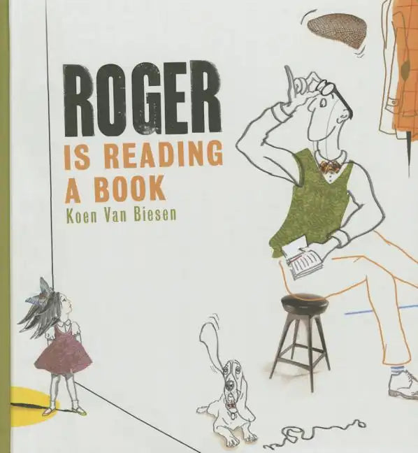 Roger Is Reading a Book - Hardcover