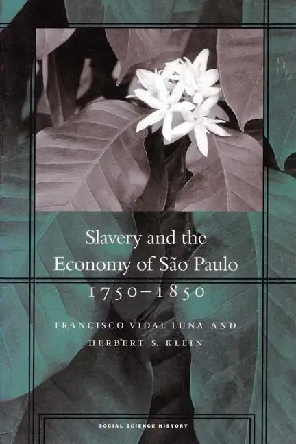 Slavery and the Economy of São Paulo, 1750-1850 - Paperback