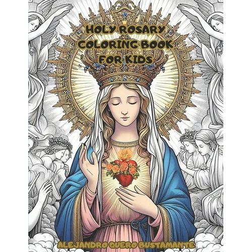 Holy Rosary Coloring book for kids: for kids - Paperback