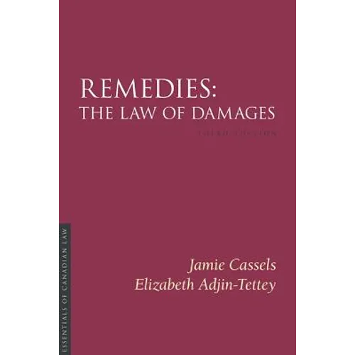 Remedies 3/E: The Law of Damages - Paperback