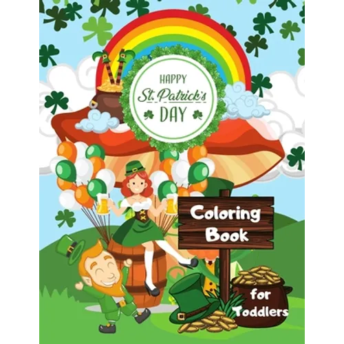 Happy St. Patrick's Day Coloring Book for Kids - Paperback