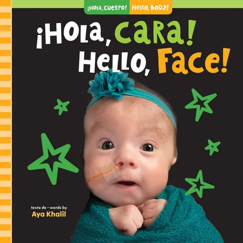 ¡Hola, Cara! / Hello, Face! - Board Book