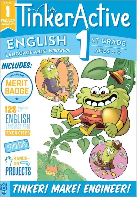 Tinkeractive Workbooks: 1st Grade English Language Arts - Paperback