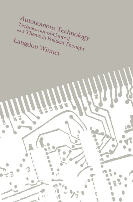 Autonomous Technology - Paperback