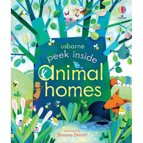 Peek Inside Animal Homes - Board Book