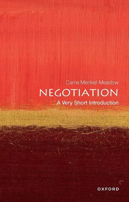 Negotiation: A Very Short Introduction - Paperback