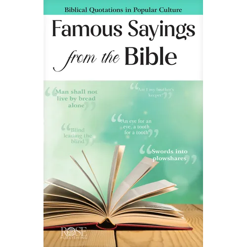 Famous Sayings from the Bible - Paperback