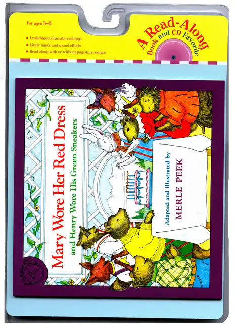 Mary Wore Her Red Dress and Henry Wore His Green Sneakers Book & CD [With CD] - Paperback