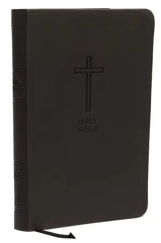 Kjv, Value Thinline Bible, Large Print, Leathersoft, Black, Red Letter Edition, Comfort Print - Imitation Leather