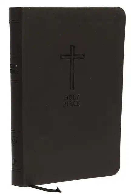 Kjv, Value Thinline Bible, Large Print, Leathersoft, Black, Red Letter Edition, Comfort Print - Imitation Leather