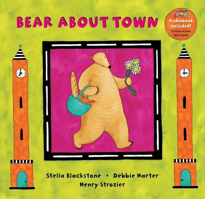 Bear about Town - Board Book