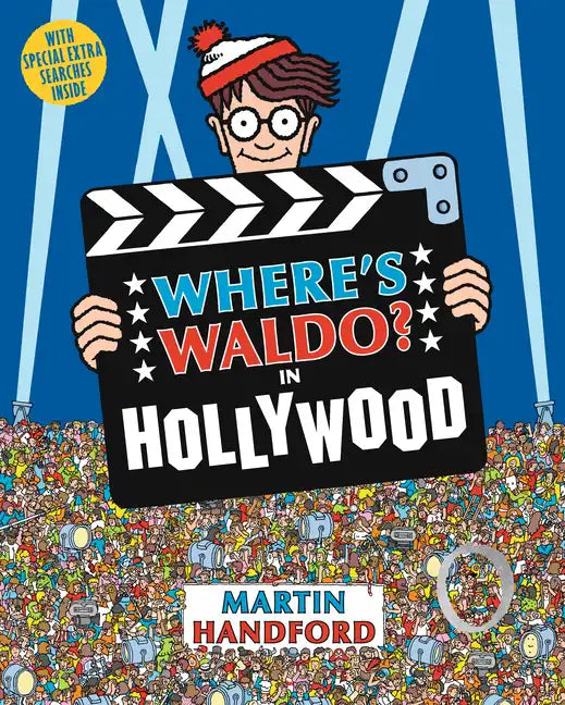 Where's Waldo? in Hollywood: (A Hidden Object Activity Book with Search & Find Puzzles and Spot-The-Difference Game - A Perfect Gift & Travel Companio - Paperback