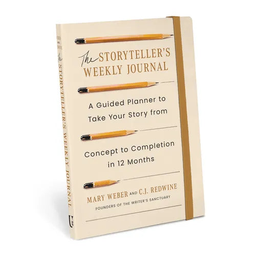 The Storyteller's Weekly Journal: A Guided Planner to Take Your Story from Concept to Completion in 12 Months - Hardcover