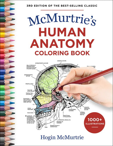McMurtrie's Human Anatomy Coloring Book - Paperback