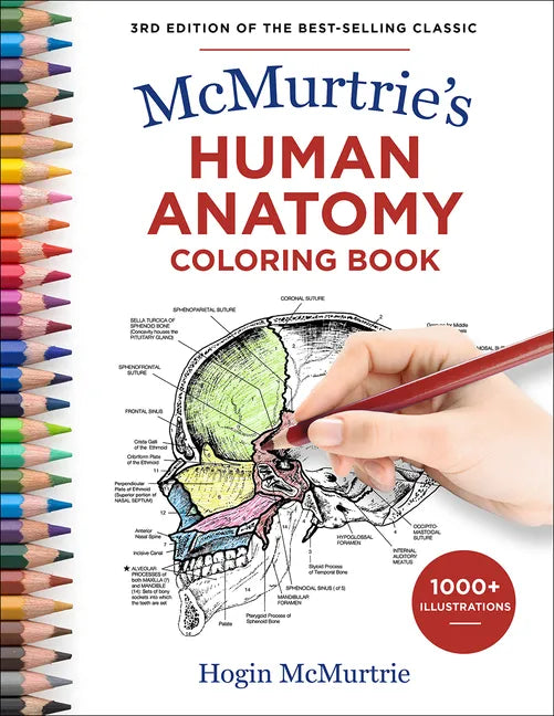 McMurtrie's Human Anatomy Coloring Book - Paperback