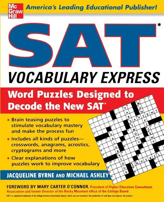 SAT Vocabulary Express: Word Puzzles Designed to Decode the New SAT - Paperback