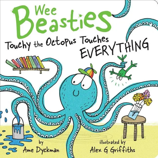 Touchy the Octopus Touches Everything - Board Book