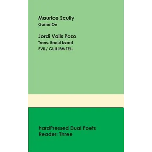 Hardpressed Dual Poets Reader: Three - Paperback