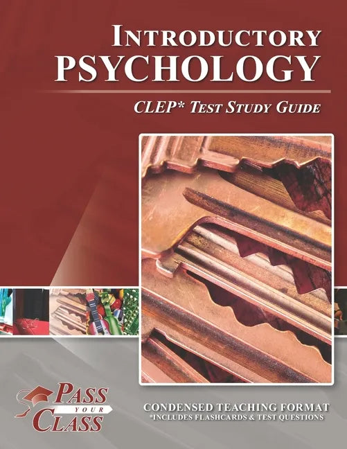 Introductory Psychology CLEP Test Study Guide - Paperback