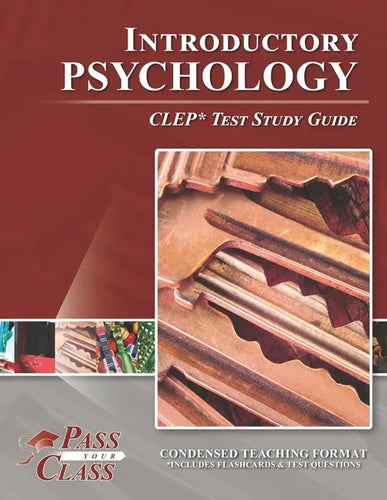 Introductory Psychology CLEP Test Study Guide - Paperback