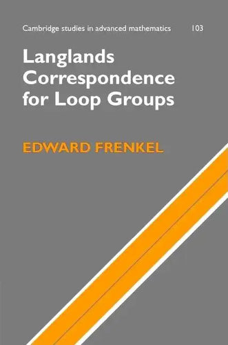 Langlands Correspondence for Loop Groups - Hardcover