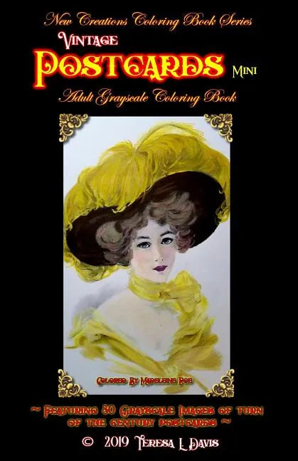 New Creations Coloring Book Series: Victorian Postcards Mini - Paperback