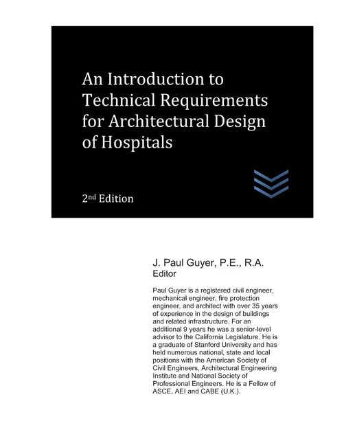 An Introduction to Technical Requirements for Architectural Design of Hospitals - Paperback