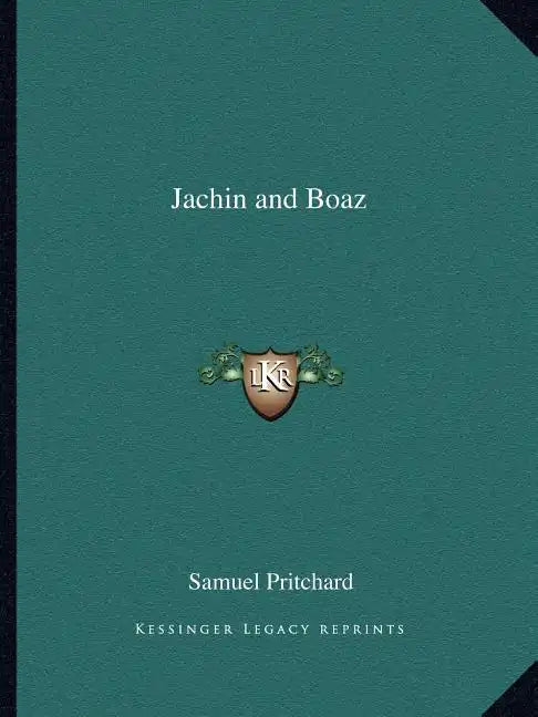 Jachin and Boaz - Paperback