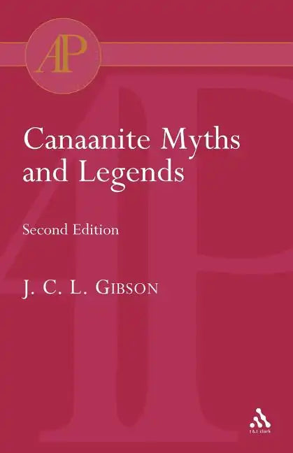 Canaanite Myths and Legends - Paperback