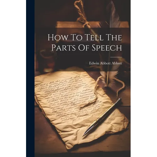 How To Tell The Parts Of Speech - Paperback